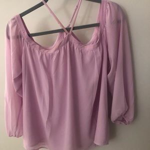 VICI Collection Lilac blouse never been worn with tags